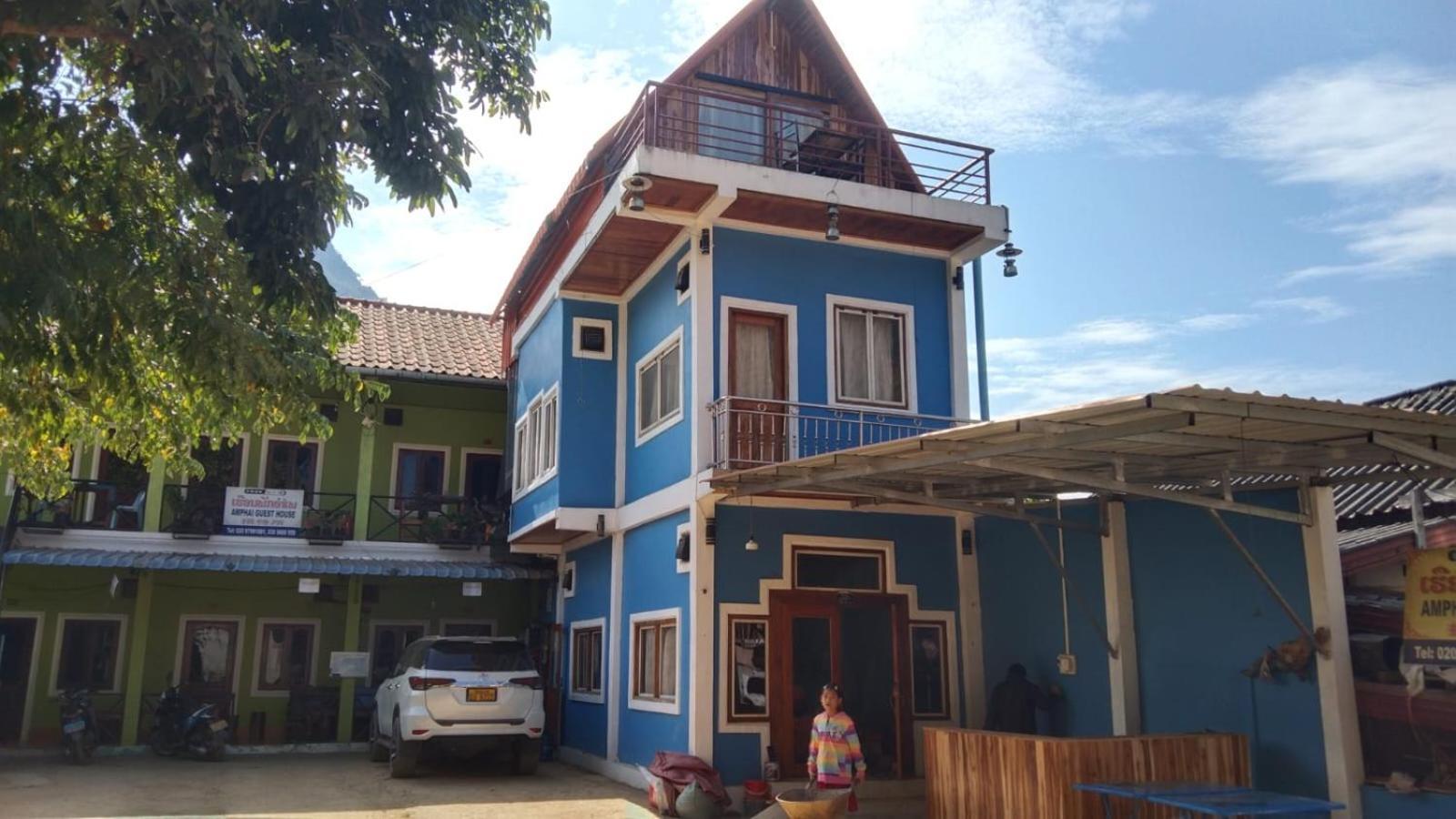 Amphai Guest House Nongkhiaw Exterior foto